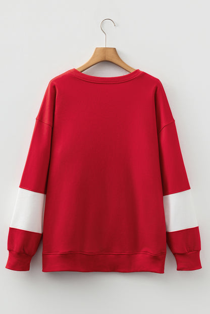 colorblock sweatshirt