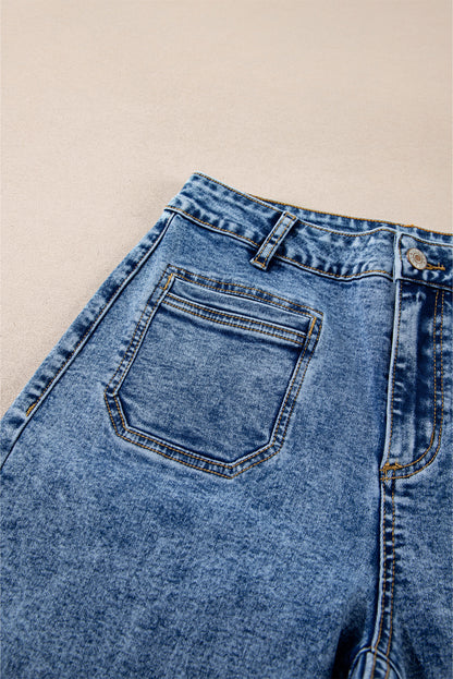 straight leg loose jeans