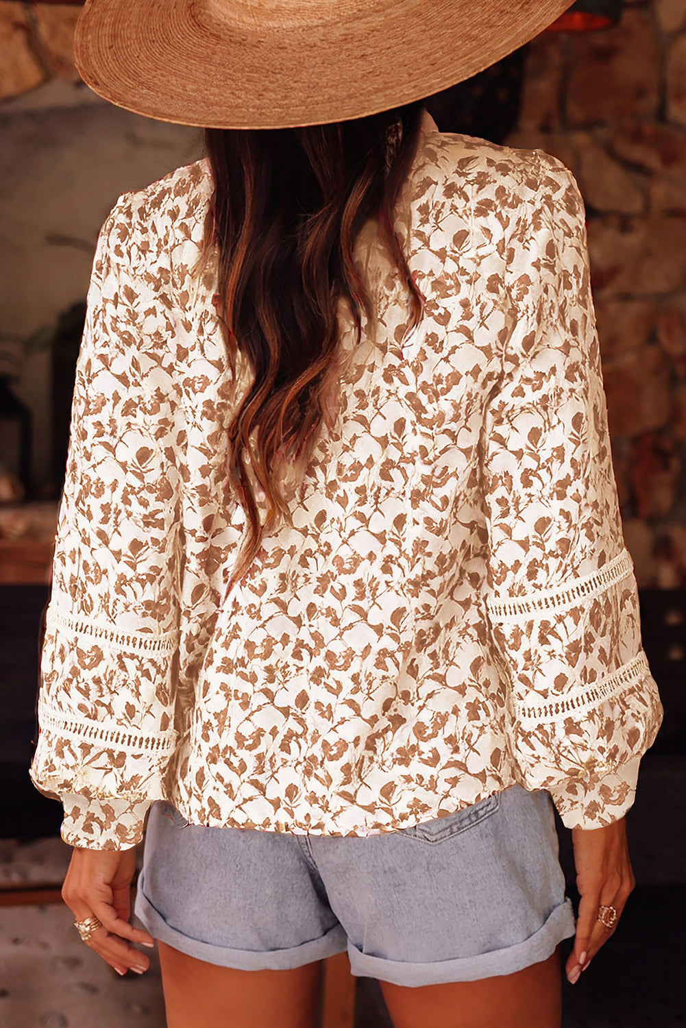 floral fall shirt