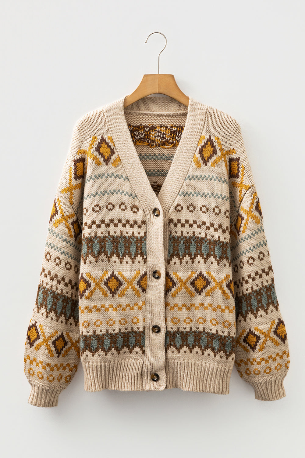 western sweater cardigan