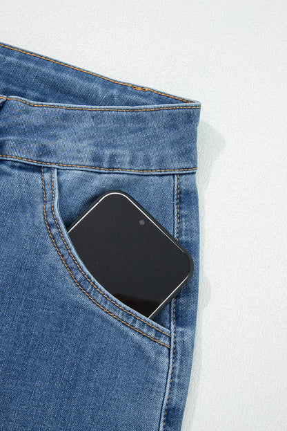 high waist jeans