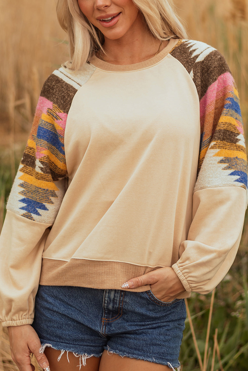raglan sweatshirt