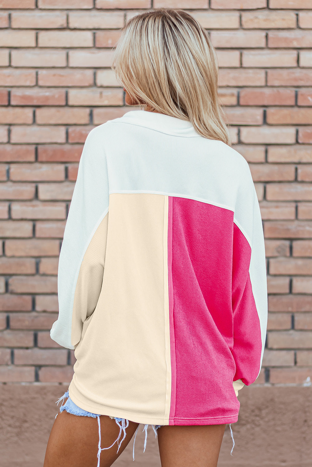 womens oversized sweatshirt