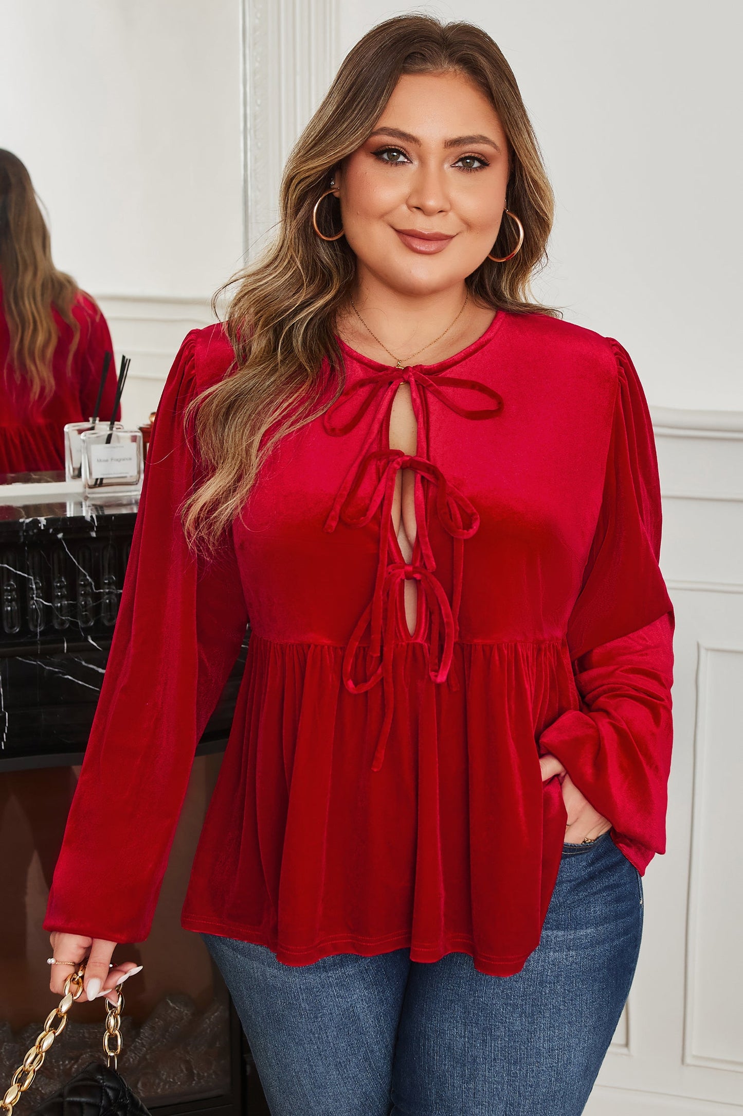 plus size blouse