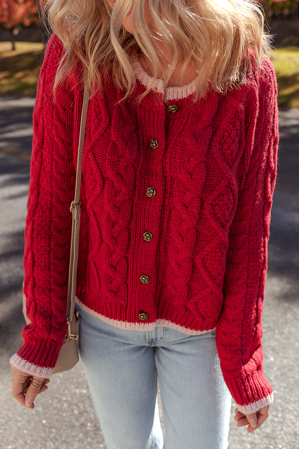 festive cardigan