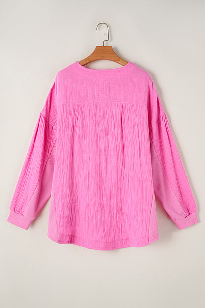 pink plus top