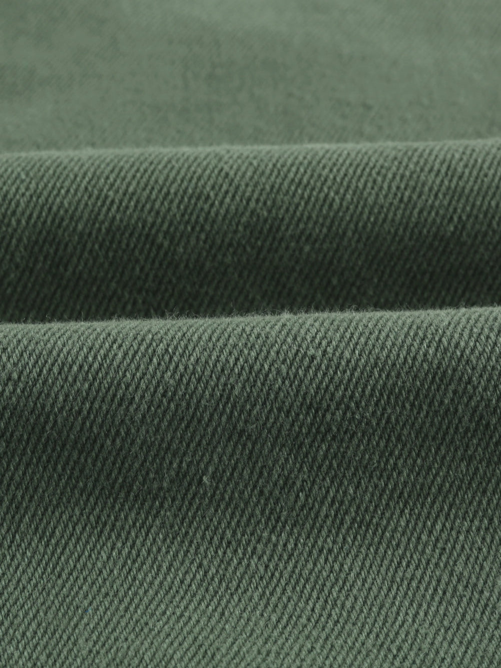 Green Distressed Cotton Shacket