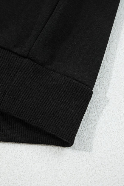 varsity sweatshirt skirt set