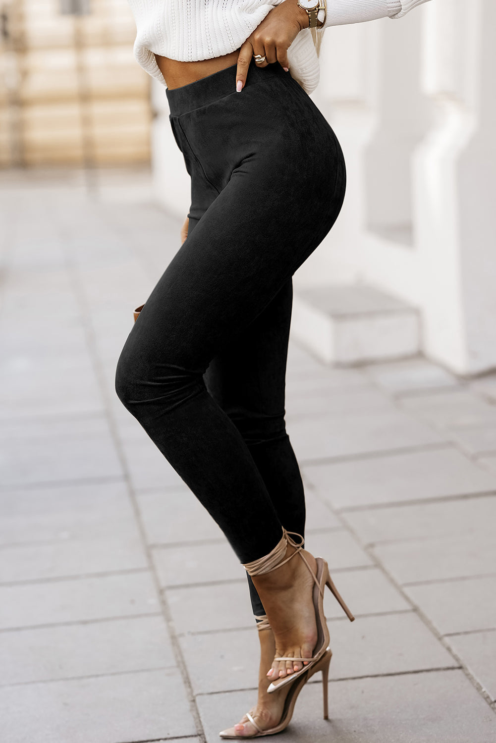 Fashion Slim Tight Elastic Pants