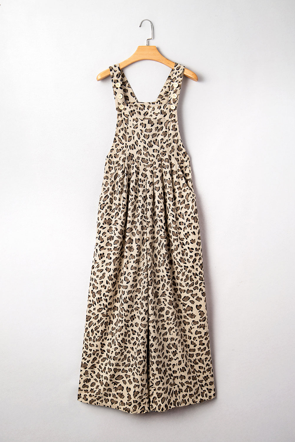 leopard wide leg jumpsuit