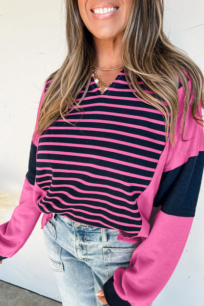 stripe blouse