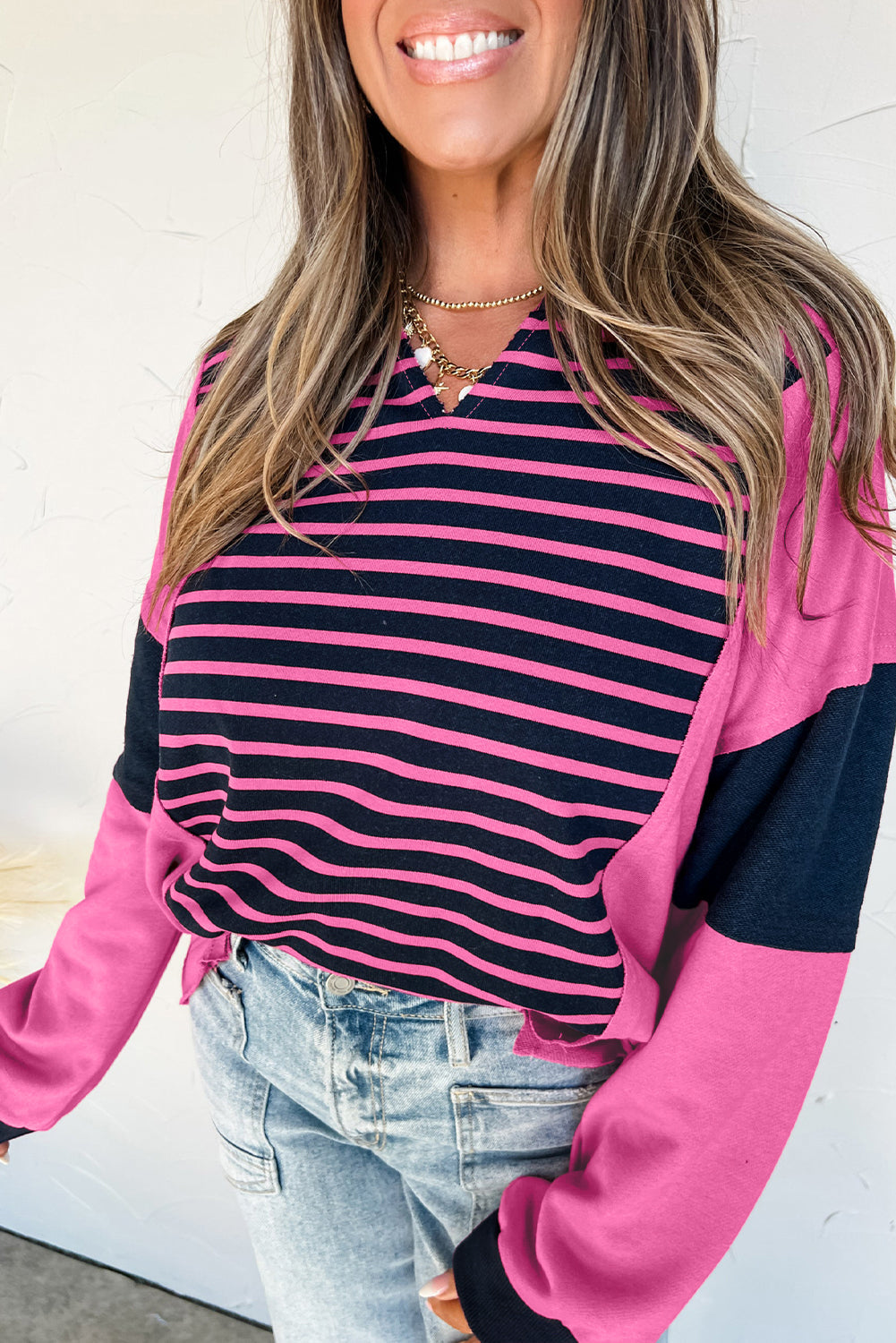 stripe blouse