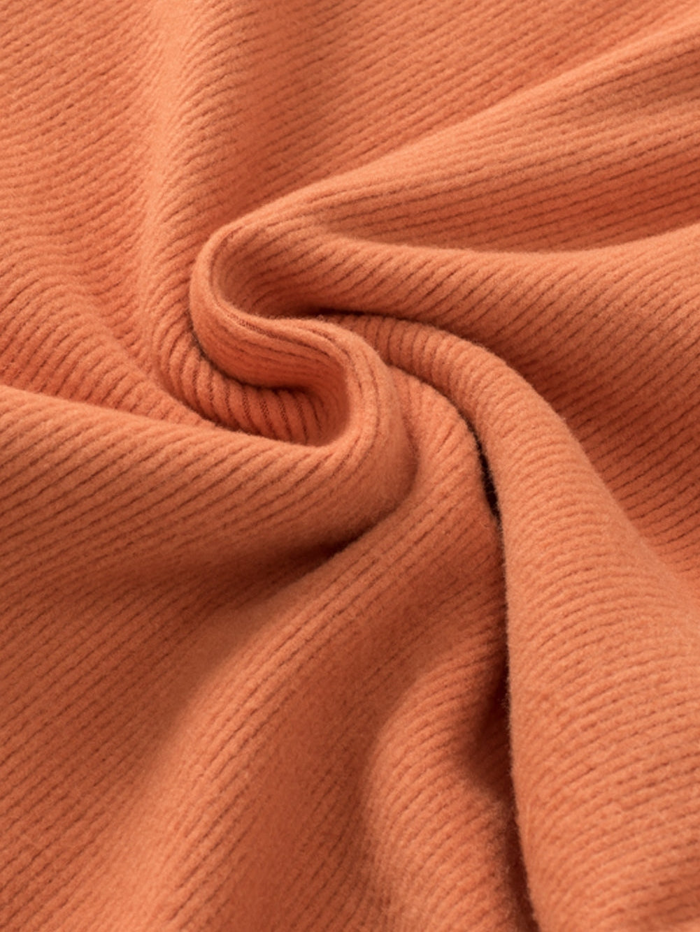 Gold Flame Plus Size Twist Hem Bracelet Sleeve Ribbed Top