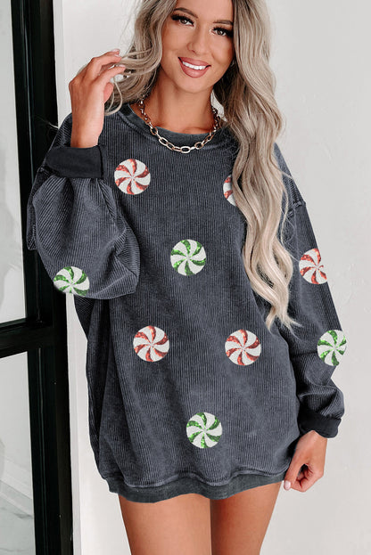 christmas graphic sweatshirt