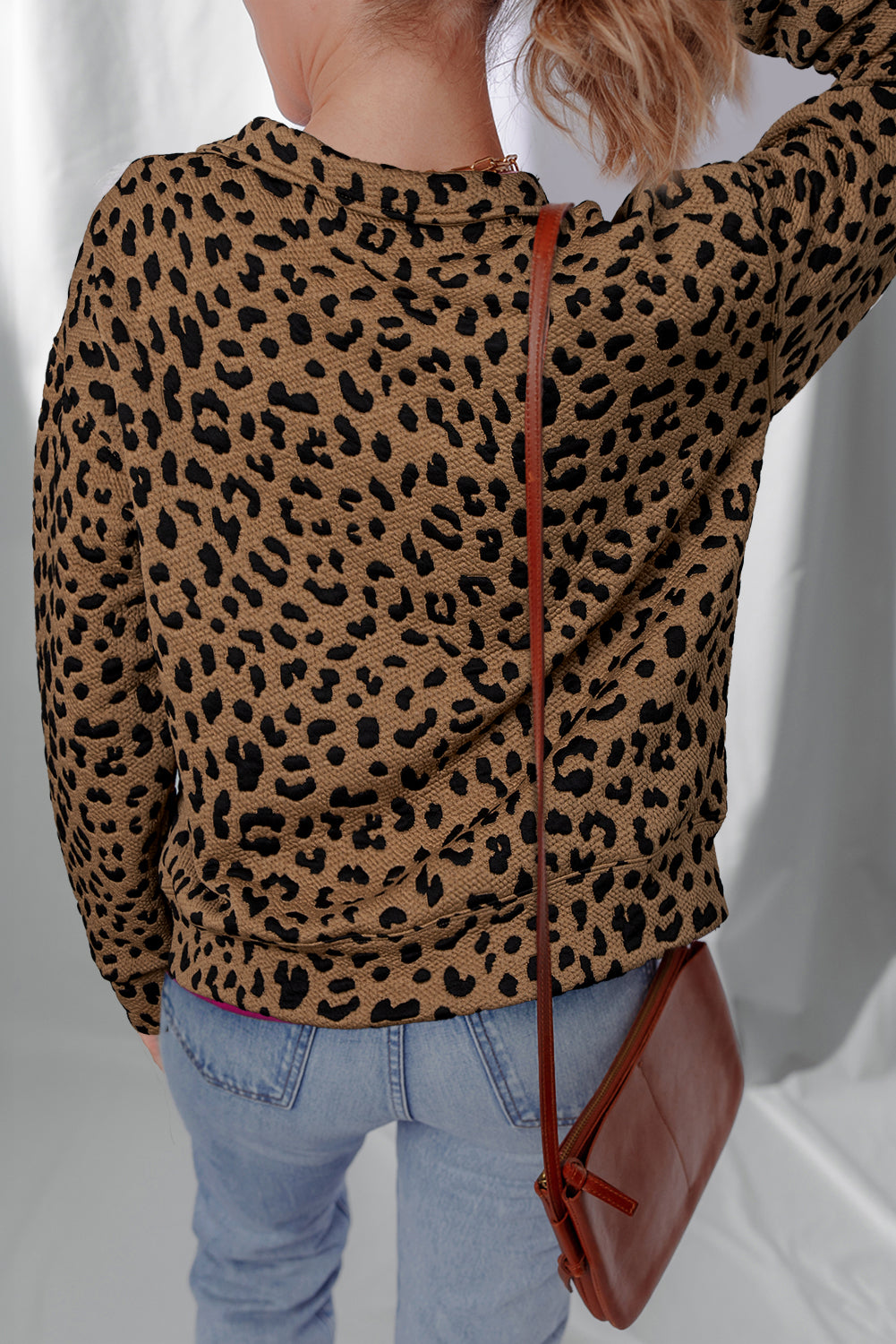 leopard print sweatshirt