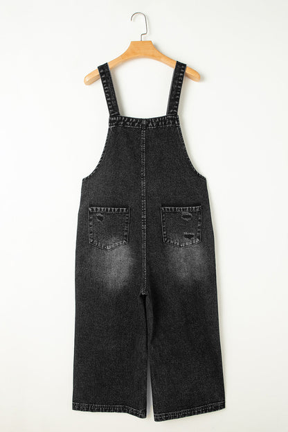 denim overalls for women