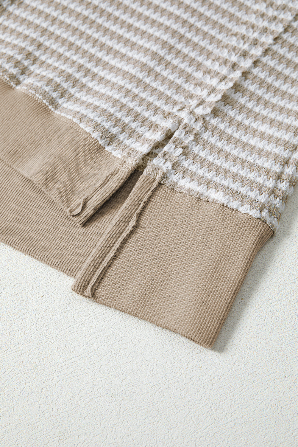 striped long sleeve top