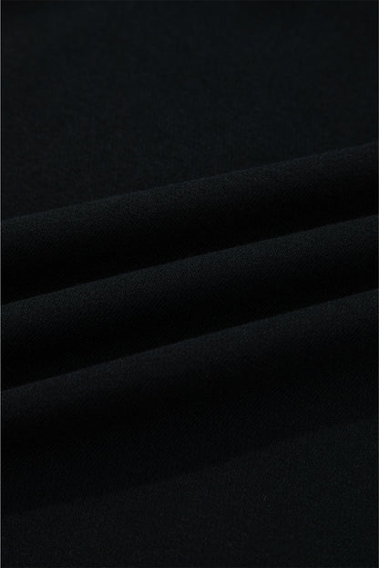 black graphic sweatshirt