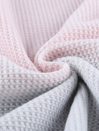 Fashionable Striped Colorblock Top with Long Sleeves