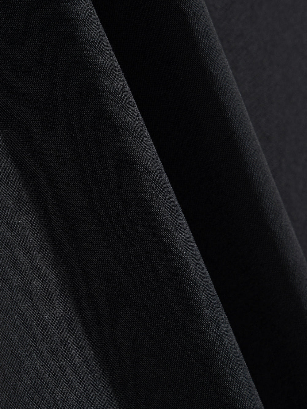 Black Solid Ruffled Puff Sleeve V Neck Plus Size Mini Dress