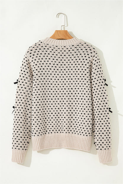 bow sweater womens