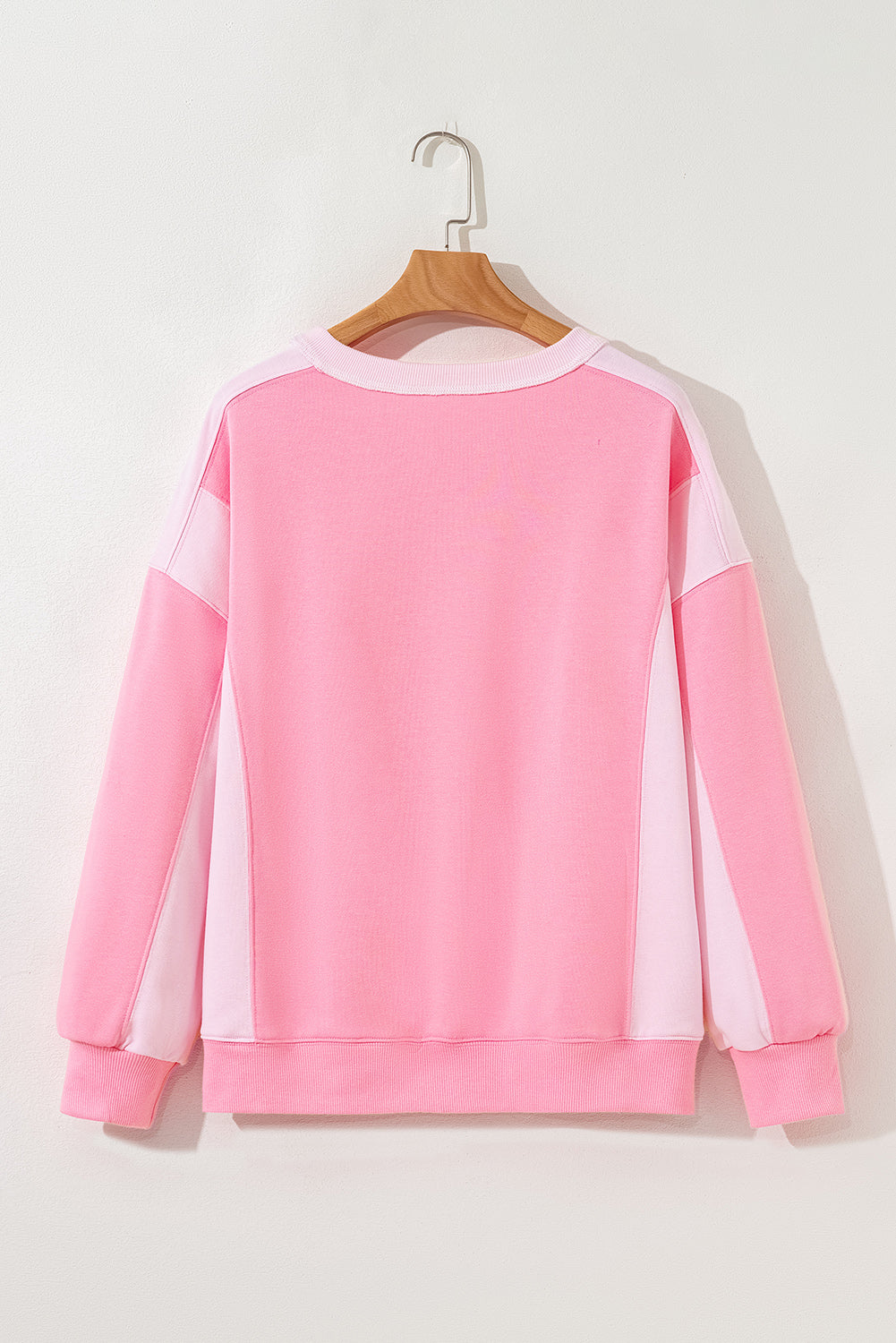 color block sweatshirt