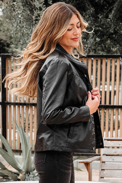 black boxy jacket