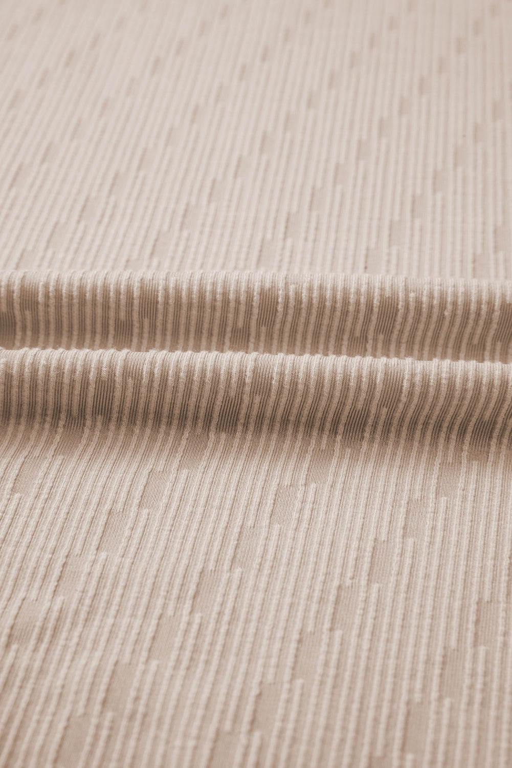 textured long sleeve top