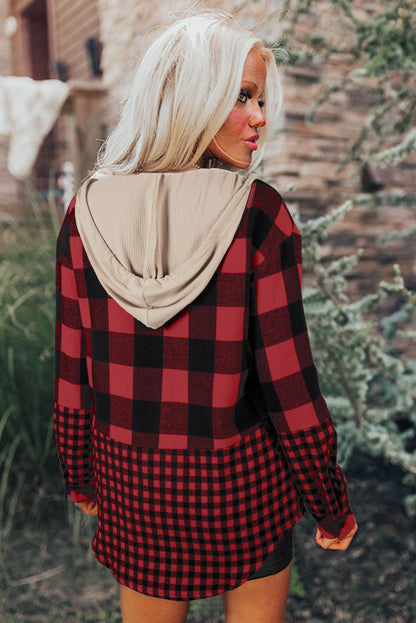 womens plaid shacket