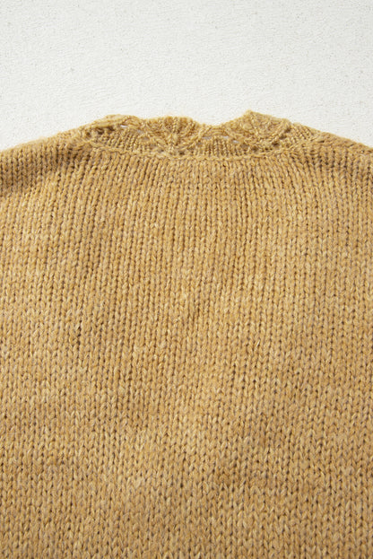 lantern sleeve cardigan