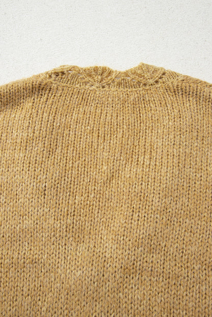 lantern sleeve cardigan