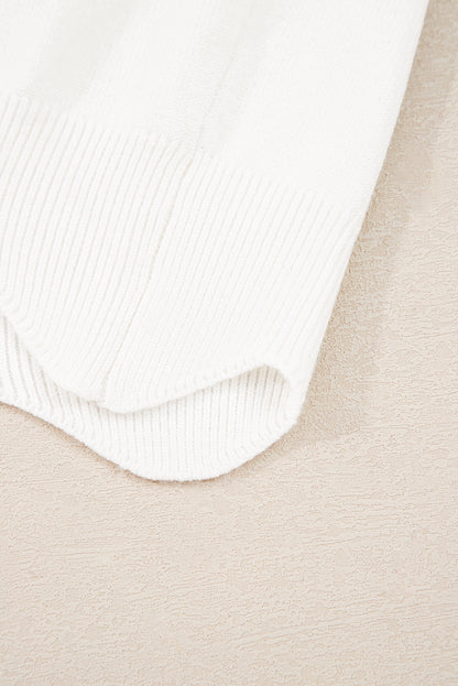 floral embroidered sweater