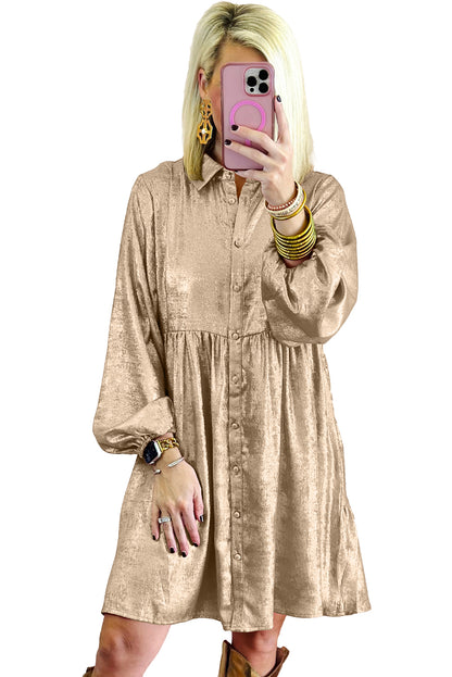 Mini Shirt Dress