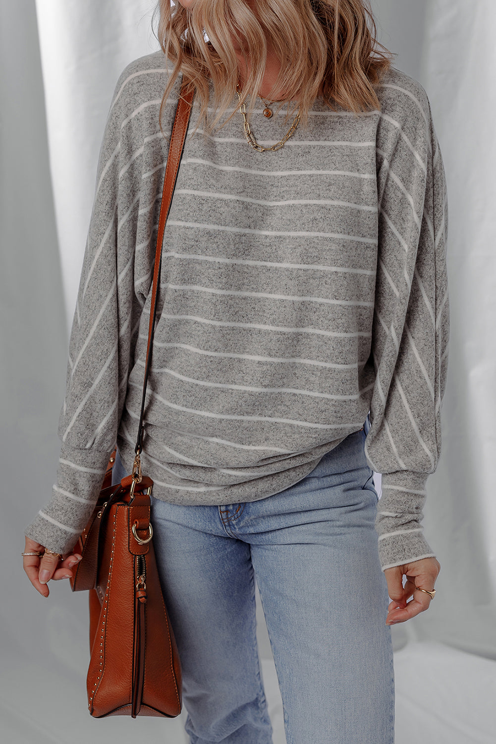 striped pullover top