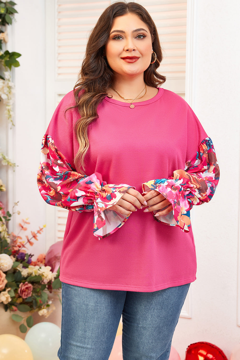 plus size knit tops