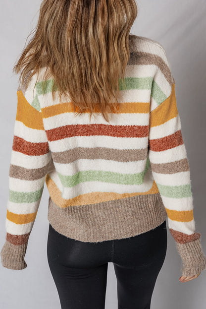 stripe sweater