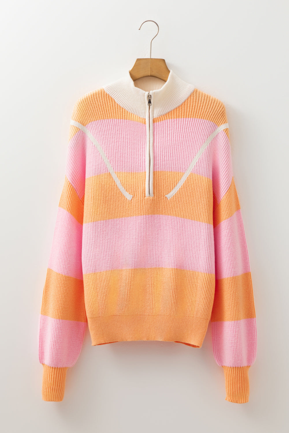 colorblock sweater