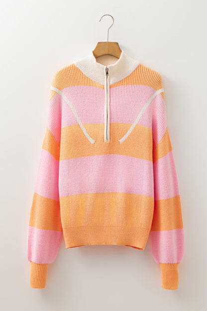 colorblock sweater