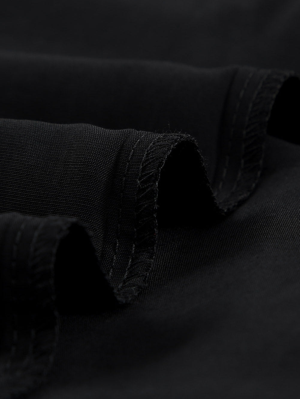 Elegant Floral Embroidered Black Top