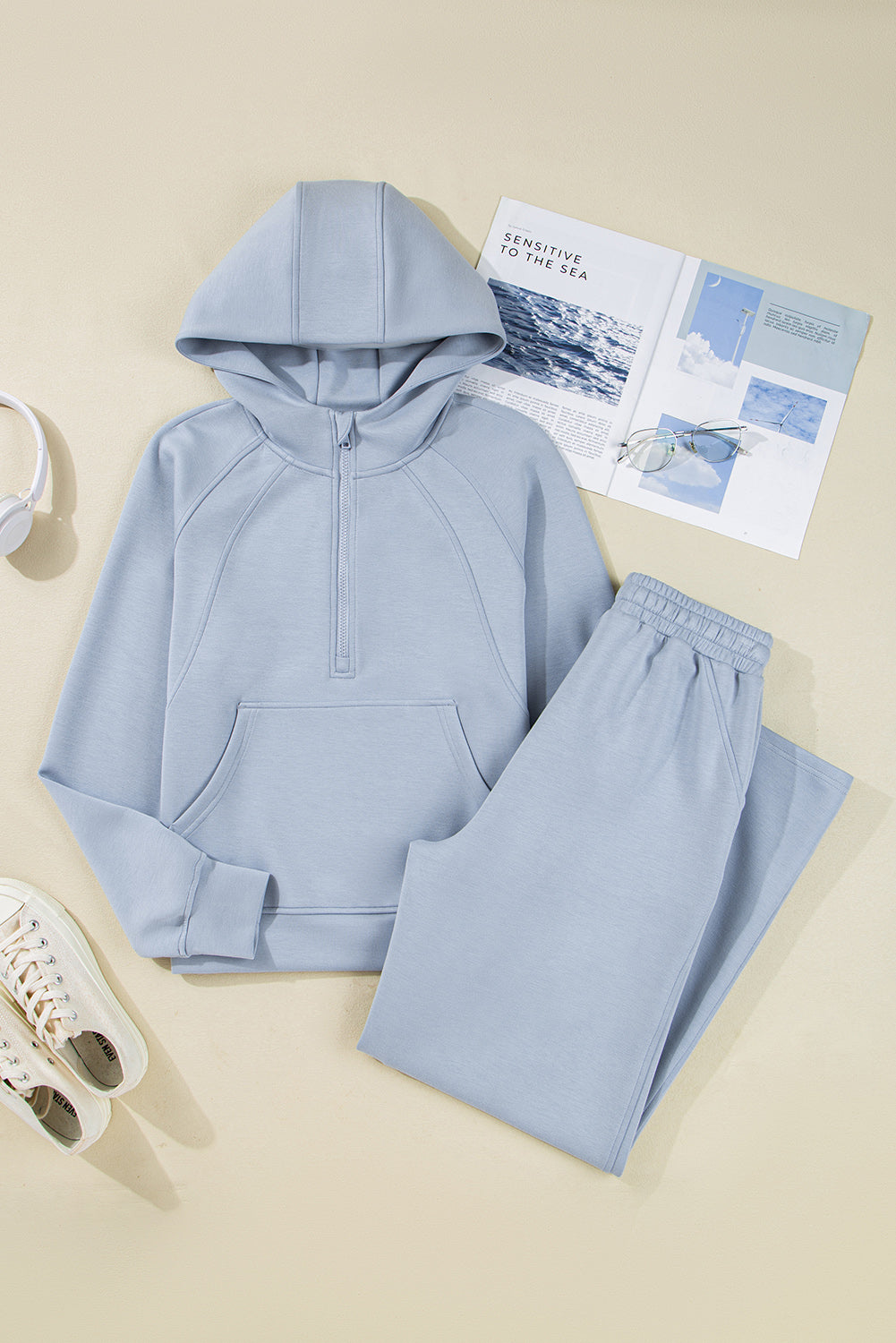 womens hoodie pant set