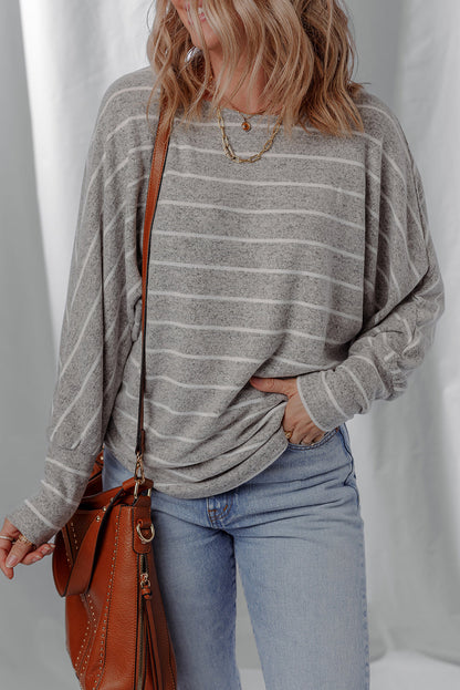 striped pullover top