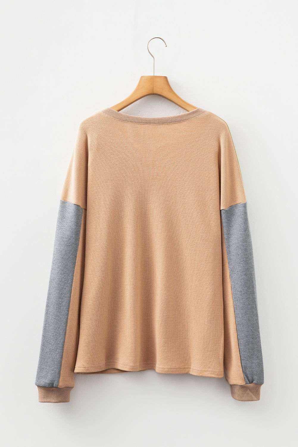 color block sweatshirt