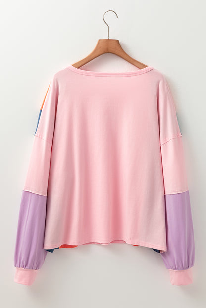 long sleeve henley top