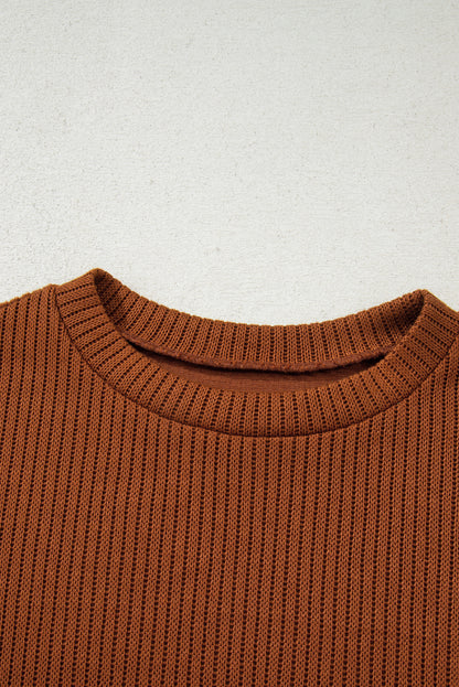 Brown Stripe top