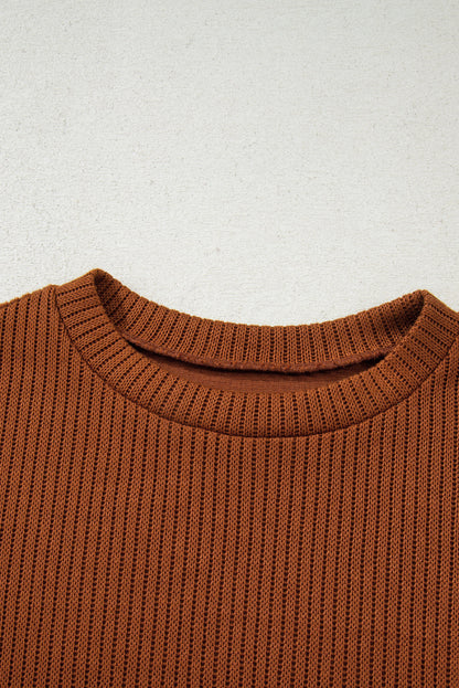 Brown Stripe top