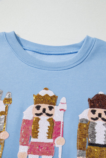 christmas graphic sweatshirt