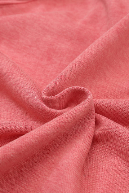 Fiery Red Vintage Washed Flap Pocket Button Shacket