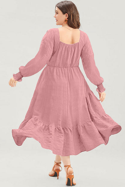 plus size midi dress
