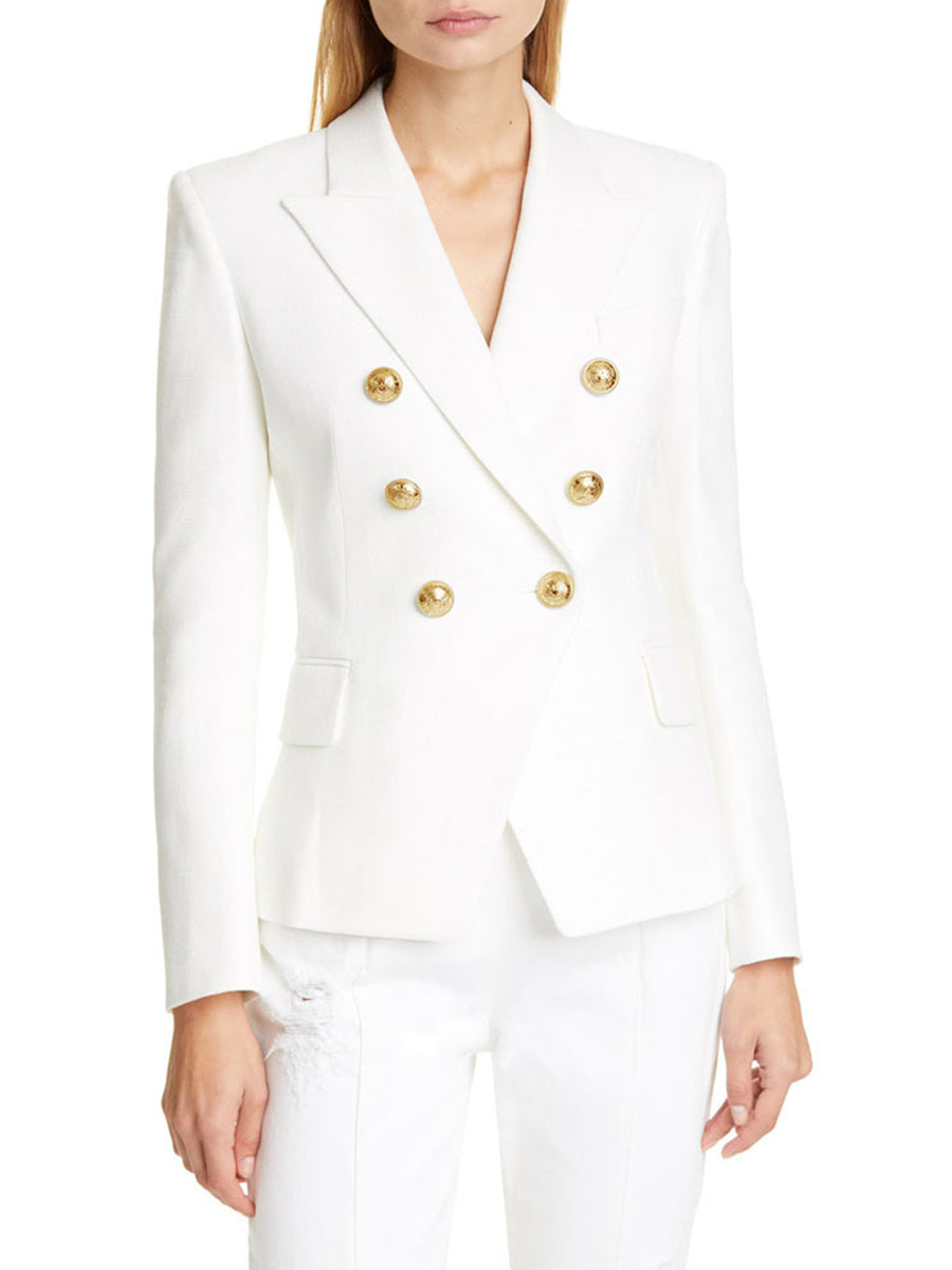 Blazers - Stylish And Versatile Double Breasted Blazer - MsDressly