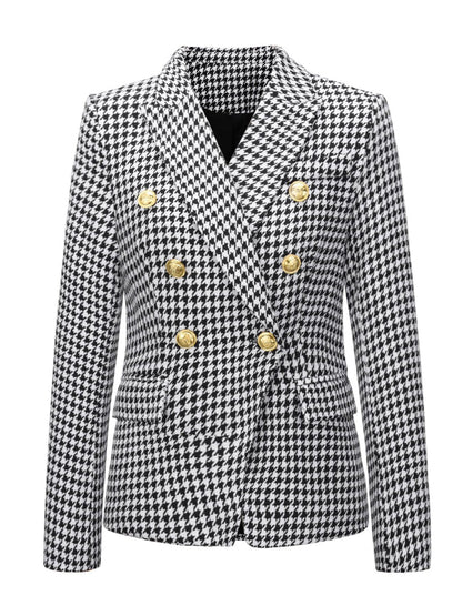 Blazers - Stylish And Versatile Double Breasted Blazer - MsDressly